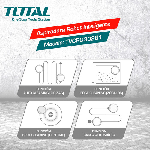 Imagen 4 de 9 de Aspiradora Robot Inteligente Total