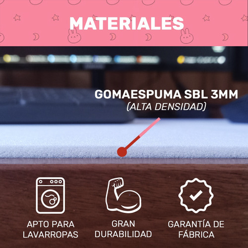 Imagen 3 de 5 de Mousepad S (26x24cm) Pawpad Cod:004 - Patita