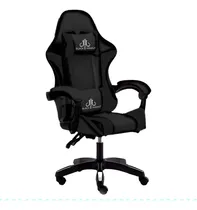 Comprar Silla Gamer Ergonómica Escritorio Oficina Reclinable Color Negro Material del tapizado Cuero sintético
