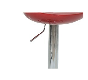 Banqueta Modern Safanelli Vermelha - Kit Com 2 Banquetas