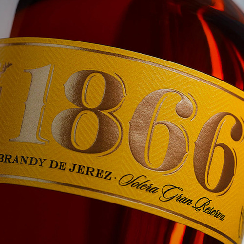 Pack De 6 Brandy 1866 Gran Reserva 700 Ml