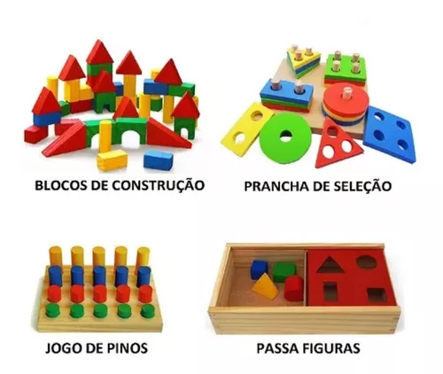 Jogos Educativos Pedagógicos 3 Jogos Raciocínio E Equílibrio