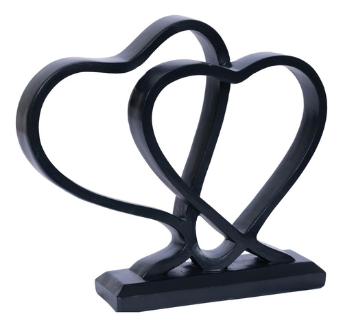 Escultura Corazón Decoración Sala De Estar Moderno Regalo Color