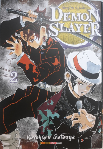 Mangá Demon Slayer Vol. 2 Usado + Marcador De Páginas