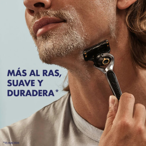 Rastrillo Gillette Proshield 1 Mango + 3 Repuestos