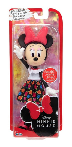Mimi Muñeca Articulada Minnie Mouse Fashion Doll Disney 25cm