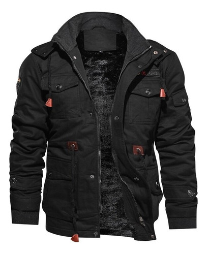 Chaqueta De Hombre Grueso Caliente Militar Bomber Chaquetas