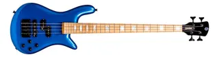 Bajo Eléctrico 4 Cuerdas Serie Euro Spector Eurobolt 4 Mbl Color Azul Metálico