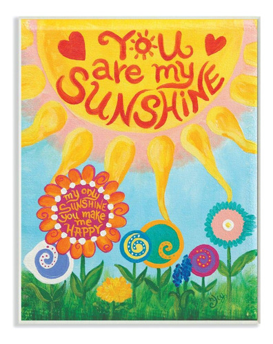 La Habitacion De Los Ninos Wall Plaque, You Are My Sunshine