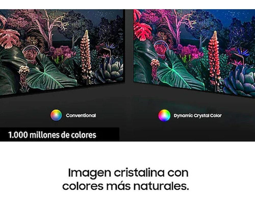 Imagen 6 de 9 de Televisor Samsung 55 Au8200 Smart Tv 4k Uhd 2021 Crystal