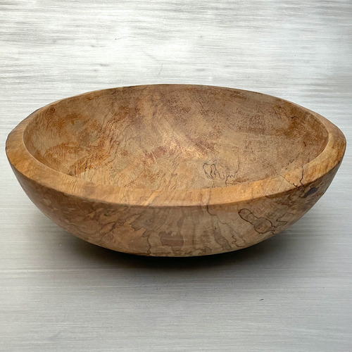 Bowl, Cuenco, Ensaladera Madera , Firmado Y Seriado, 27 Cms