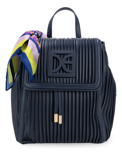 Bolsa Backpack Cloe Banyla Mediano Color Azul marino