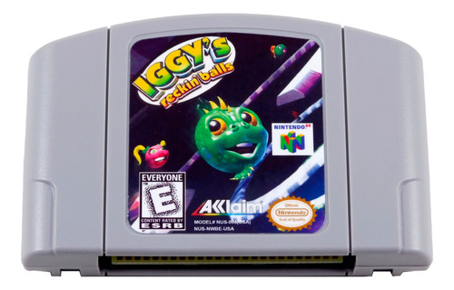 Iggys Reckin Balls Nintendo 64 N64