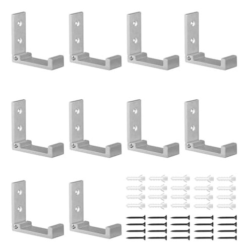 Gancho Plegable, Paquete De 10 Ganchos De Pared Para Colgar