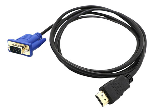 5m Hdmi Macho Para Vga Feminino 1080 P Cabo De Vídeo Hdtv Ca
