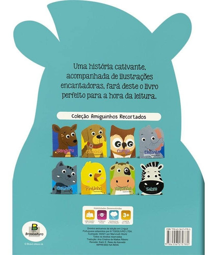 Amiguinhos Recortados Zebra