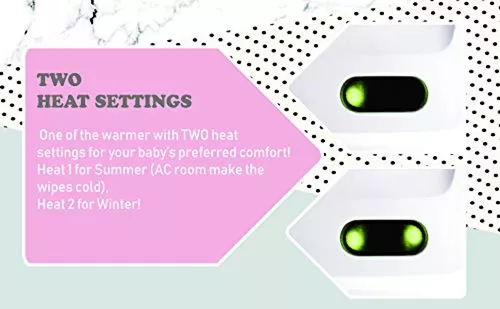 GOGO - Calentador y dispensador de toallitas para bebé