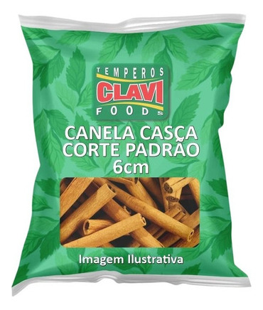 Canela Casca / Pau (corte 6cm) 10kg - Clavi Temperos E Foods