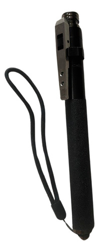 2pack Baston Retractil 40cm Automático Color Cromo Con Funda