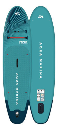 Tabla Stand Up Paddle Inflable Aquamarina Vapor + Accesorios