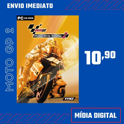 Motogp 2 Para Pc - Mídia Digital