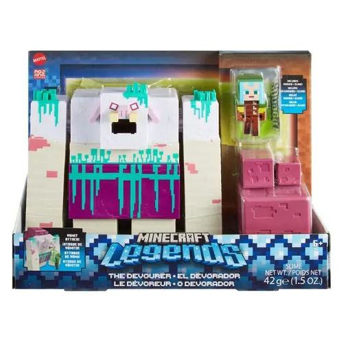 El Devorador Minecraft Legends Mattel Figura De Accion