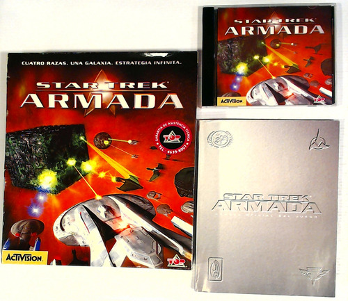 Star Trek Armada Cd Rom Para Pc Original Usado (Usado)