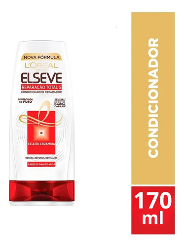 Elseve Kit Shampoo + Condicionador Reparação Total 5