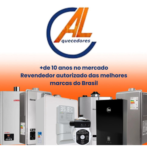 Aquecedor Agua A Gas 33l Bivolt Gn Casa 4 Duchas Timer