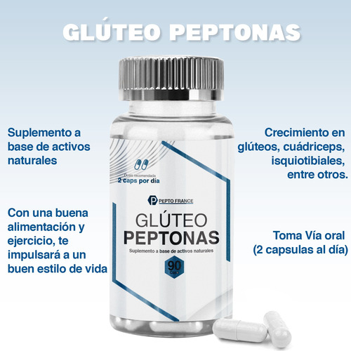 Glúteo Peptona + Óxido Nítrico + Clembu Iron Fit 1kg Sin Sabor - Limón