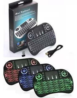 Mini Teclado Inalámbrico 10m Usb Smart Tv- Box- Pc- Laptop