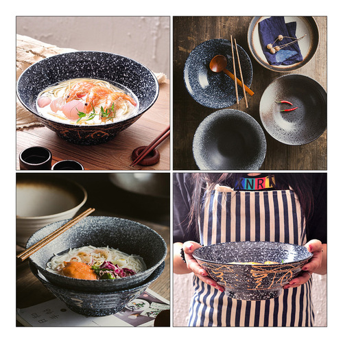 Tazón De Ramen De 10 Pulgadas Estilo Japonés
