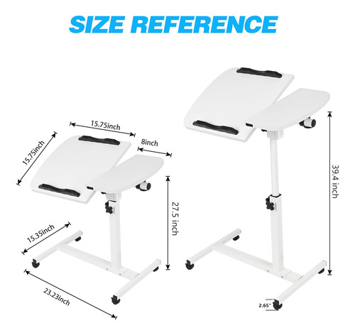 Mesa Multiusos Ajustable Altura Una Sola Persona | Esta...