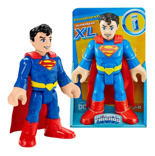Dc Super Friends Superman Figura De Acción Xl Imaginext
