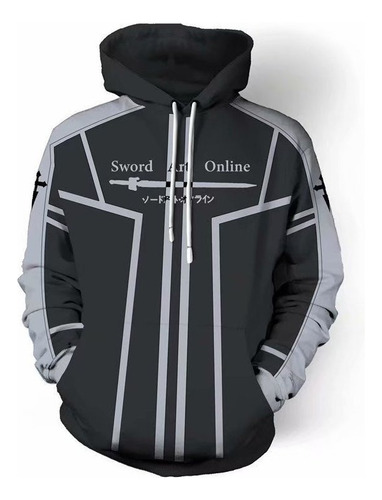 Anime Sword Art Online Sudadera Chamarra Cosplay Disfraz