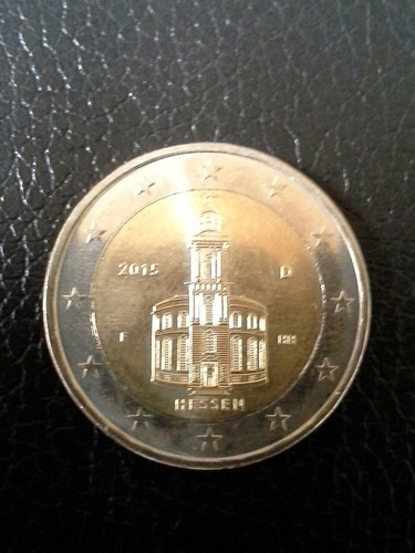 Alemania 2 Euros Conmemorativa Hessen F 2015