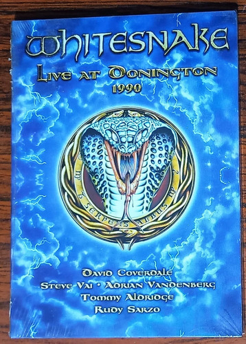 Whitesnake - Live At Donnington 1990. Dvd Nuevo Sellado