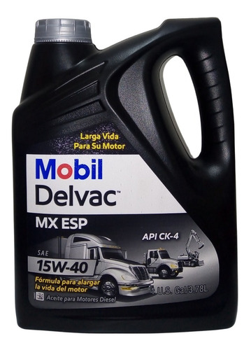 Aceite Para Motores Diesel Mobil Delvac 15w40 - Galón