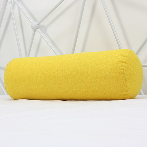 Funda De Almohada Cilíndrica En Forma De Y De Algodón Sintét