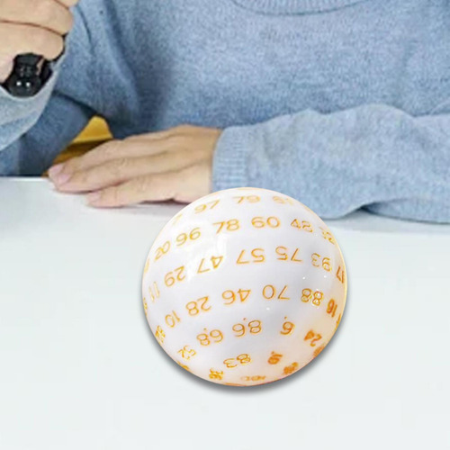 Dados De 100 Lados, Acrílico, Único D100, Dados De Jogo Para