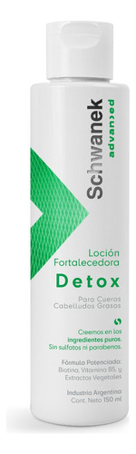 Loción Detox Cabellos Grasos Schwanek Seborrea Control Caida