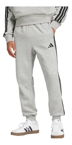 Calça Fleece Essentials Três Listras adidas