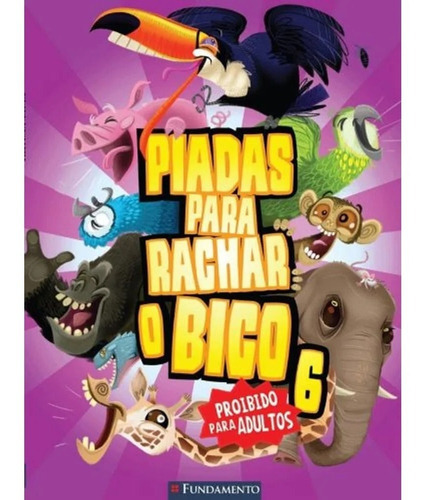 Piadas Para Rachar O Bico 06 - (roxo), De Gabriel Barazal. Editora Fundamento, Capa Mole Em Português