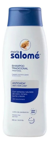 Shampoo Tradicional María Salomé 400ml - mL a $0