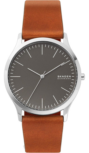 Reloj Para Hombre Skagen/café Piel