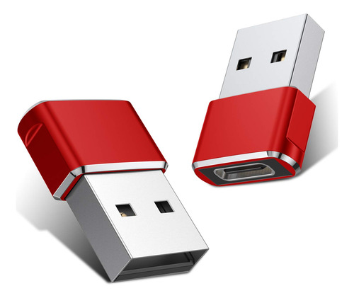 Basesailor - Adaptador Usb C Hembra A Usb Macho (2 Paquetes)