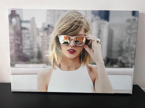 Cuadro Con Espejos - Taylor Swift 2 60x40 Cm No Aplica