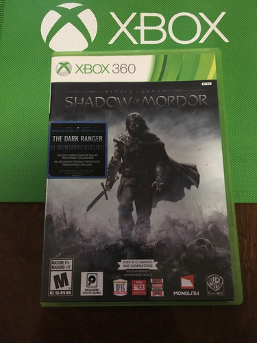 Shadow Of Mordor Para Xbox 360.
