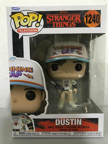 Dustin 1240 Stranger Things Netflix Funko Pop Original