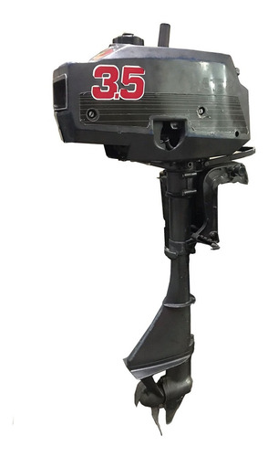 Imagen 4 de 7 de Motor Fuera De Borda Tohatsu 3.5 Hp 2t Pata Corta